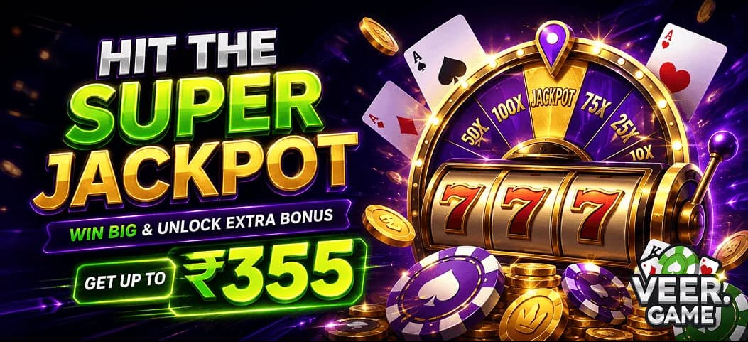 VeerGame Super Jackpot banner